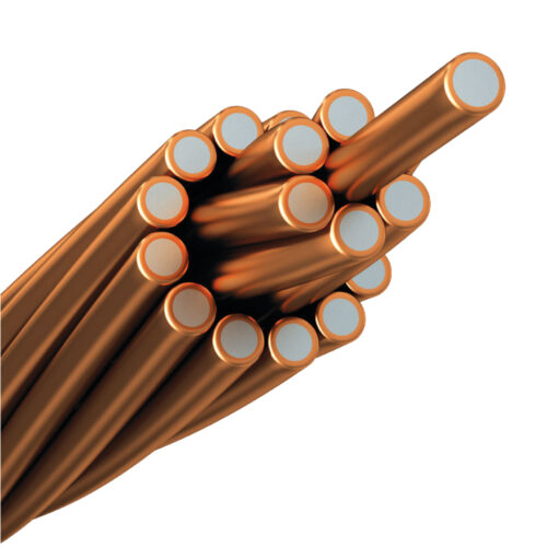 CABLE 4/0 COPPERWELD DESNUDO 19 DEL NU